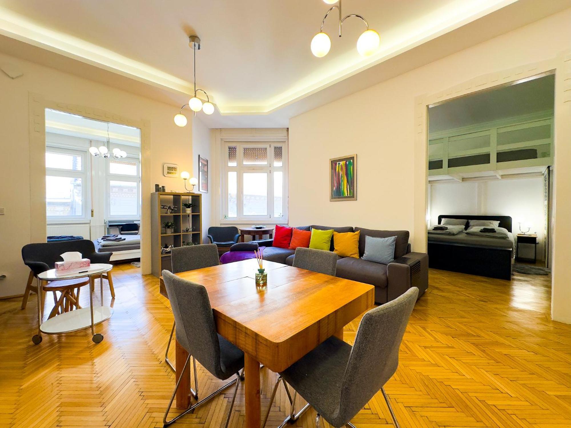 Spacious 4Br Oasis In Central Budapest - Bp Sky Экстерьер фото